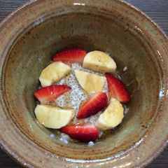 A picture of Chia Fruit Pudding.