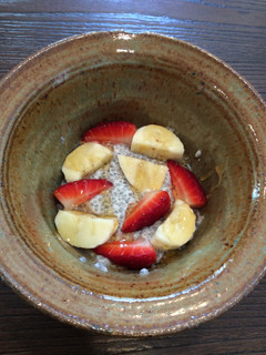 A picture of Chia Fruit Pudding.