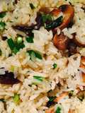 Mushroom & Scallion Fried Rice