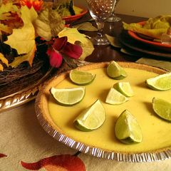 A picture of Homemade Key Lime Pie.