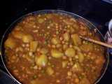 potato chickpea curry