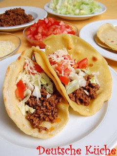 A picture of Tacos, Tortillas, and Enchiladas.