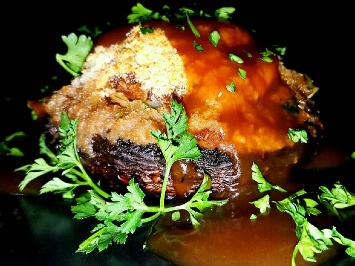 Recipe Mike&amp;#39;s EZ Sausage Stuffed Portobello Mushrooms the Can Spoil the Tongue Can spoil the tongue