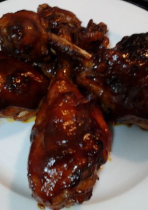 A picture of Ladybirds Sweet n Sticky BBQ Marinade.