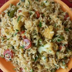 A picture of Veg Biryani.