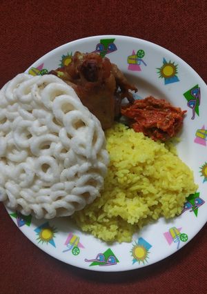 Foto resep Nasi Kuning Rice Cooker