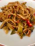 Fideos Pad Thai con verduras