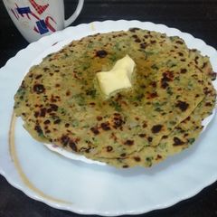 Bathua Ka Paratha A picture of Bathua Ka Paratha.