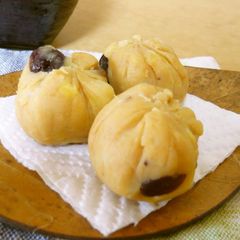 Oven-Free Wagashi-style Sweet Potato Treats A picture of Oven-Free Wagashi-style Sweet Potato Treats.