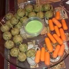 A picture of Southwest Turkey Meatballs.