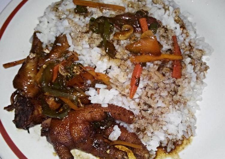 Recipe of Homemade Vanilla stew chicken foot