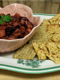 A picture of Spiced Rhubarb Chutney.