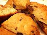 banana chocolate scones