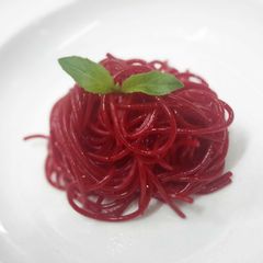 A picture of Halloween Pasta.