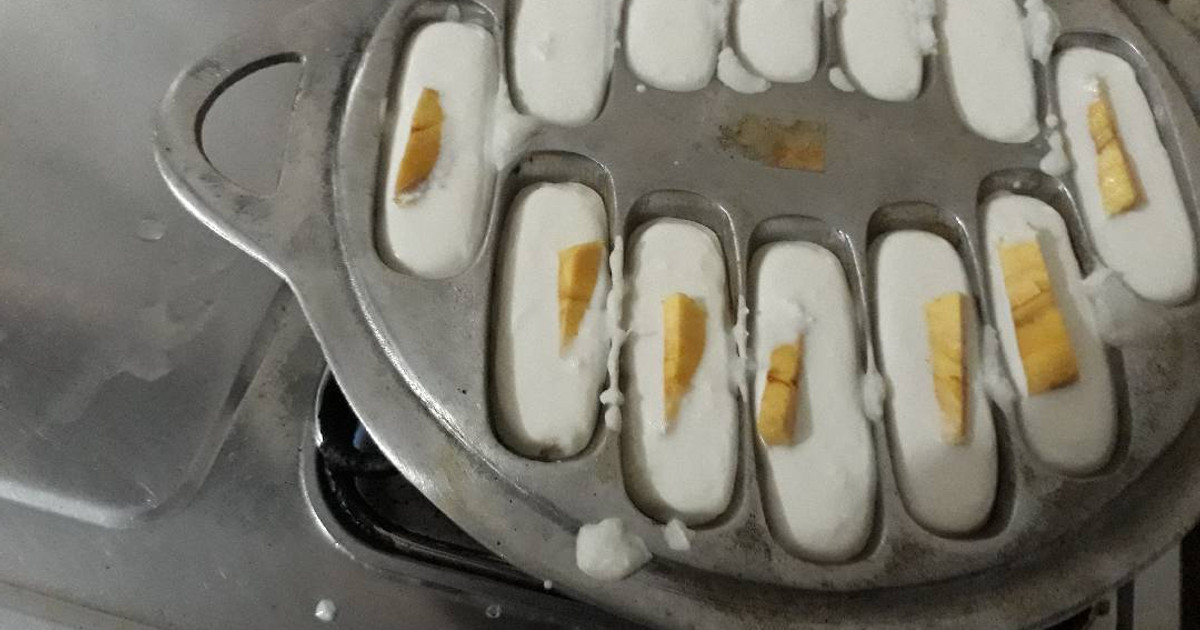 Resep Kue Pancong / Serabi Rangin / Serabi Miring oleh Bahiyatul ...