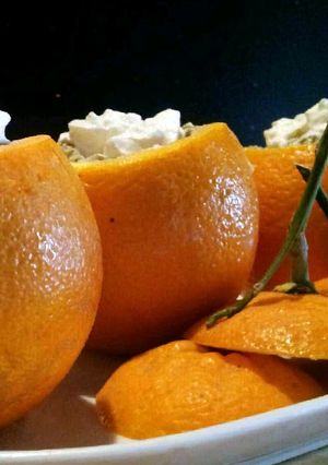 A picture of AMIEs Orange Icecream.