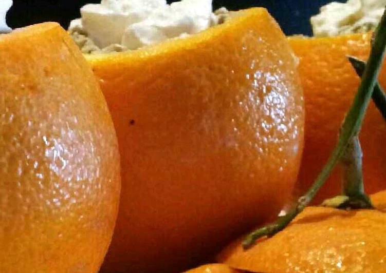 Recipe of Homemade AMIEs Orange Icecream