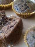 Vickys Pear & Chocolate Cupcakes, GF DF EF SF NF