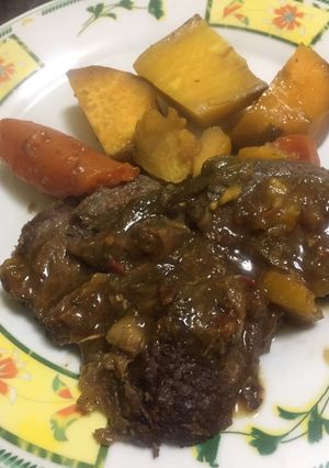 Una foto de Roast Beef a la cacerola