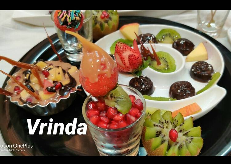 Recipe of Super Quick Homemade Mix Fruits Chocolates