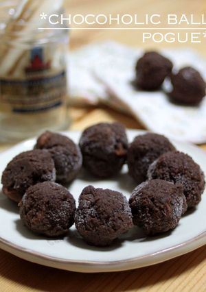 A picture of Baked or Frozen Chocolate Balls.