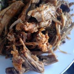 A picture of Ginger Beer Pulled Pork.