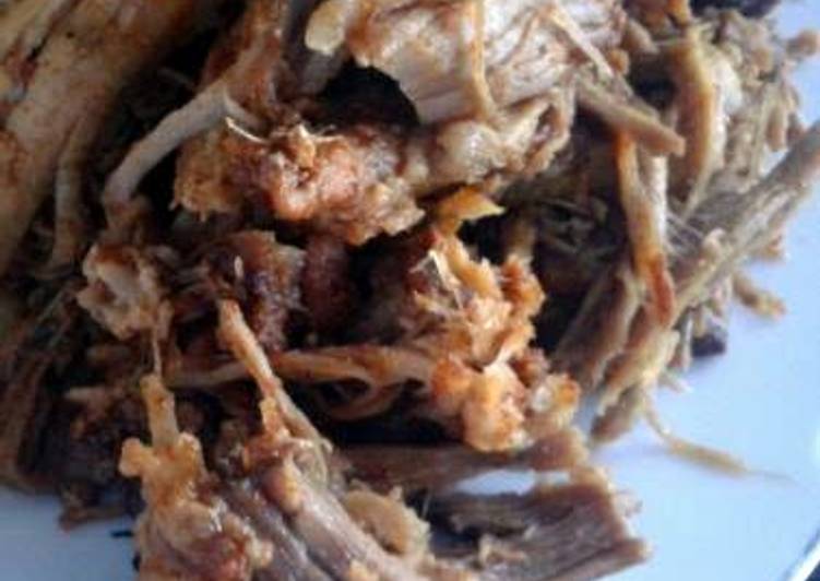 Recipe of Perfect Ginger Beer Pulled Pork