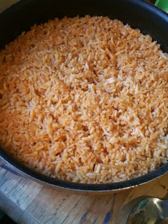 A picture of Sopa de Arroz (Spanish rice).