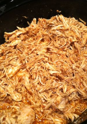A picture of Crock Pot Chicken Tacos.