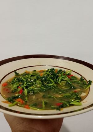 Foto resep Tumis daun kenci (selada air)