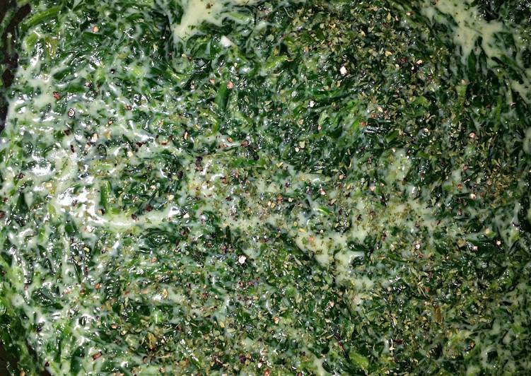 How to Make Speedy Easy creamed spinach