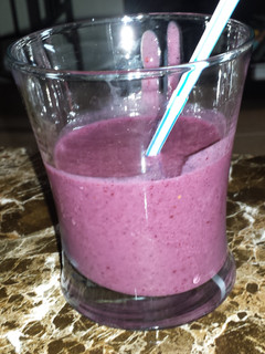 A picture of Berry -licious smoothy.