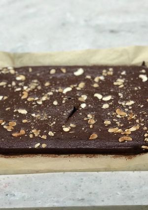 A picture of Beetroot Brownie.