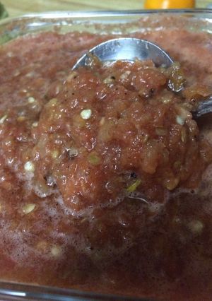 Una foto de Salsa martajada