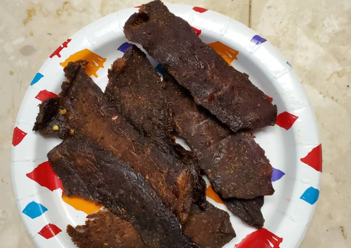 Beef jerky teriyaki