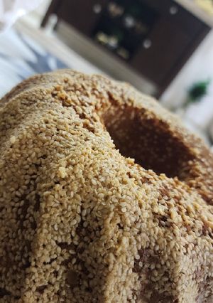 صورة لوصفة قرص عقيلي بالكريم كراميل