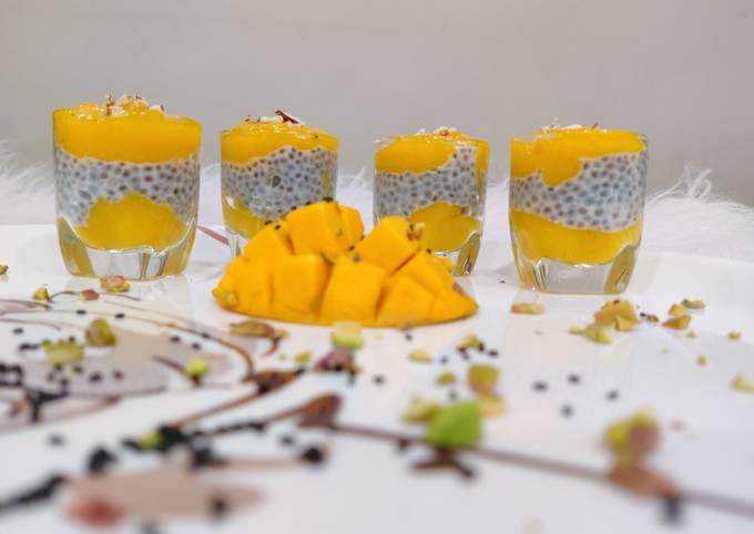 Recipe of Ultimate Mango Chia Pudding