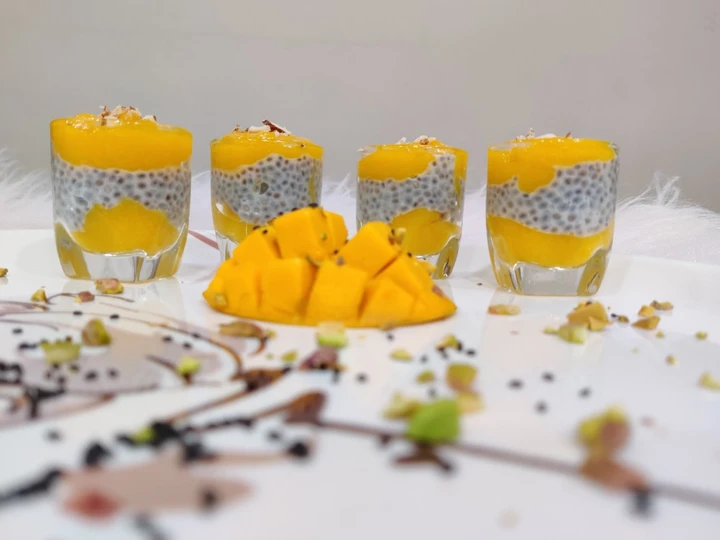 Easy Steps to Prepare Mango Chia Pudding the So Delicious Really delicious