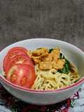 Mie Kuah Topping Tempe