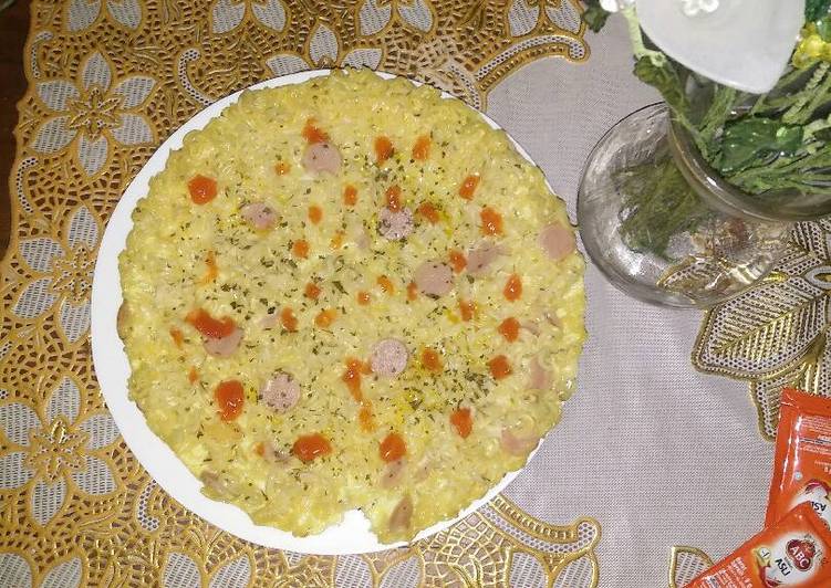 Resep: saat makan malamPizza mie teflon
