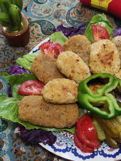 عکسی از دستور کراکت سیب زمینی