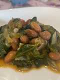 Fagioli Borlotti con Scarola