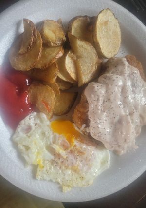 A picture of Fried Potatoes.