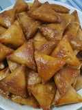 Briwat sin freír de cacahuetes/ dulces marroquíes para ramadán