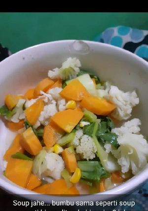 Foto resep Sup sehat jahe