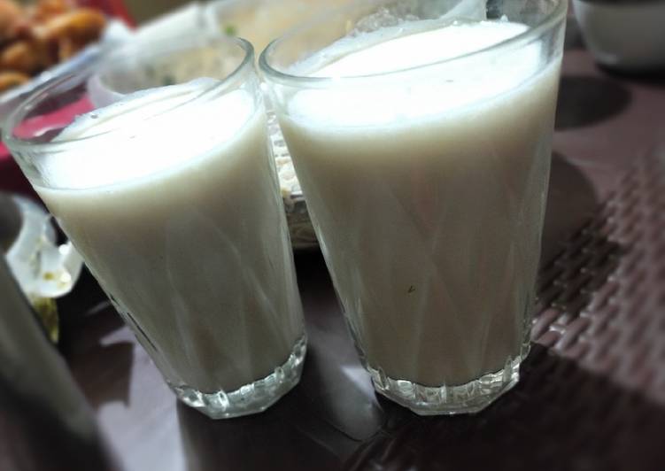 Recipe of Quick Fruits Milk shake
