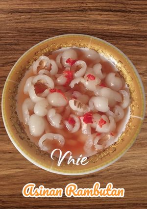 Foto resep Asinan Rambutan Simple