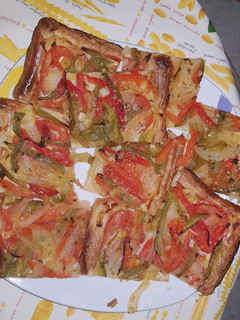 Una foto de Hojaldre de verduras