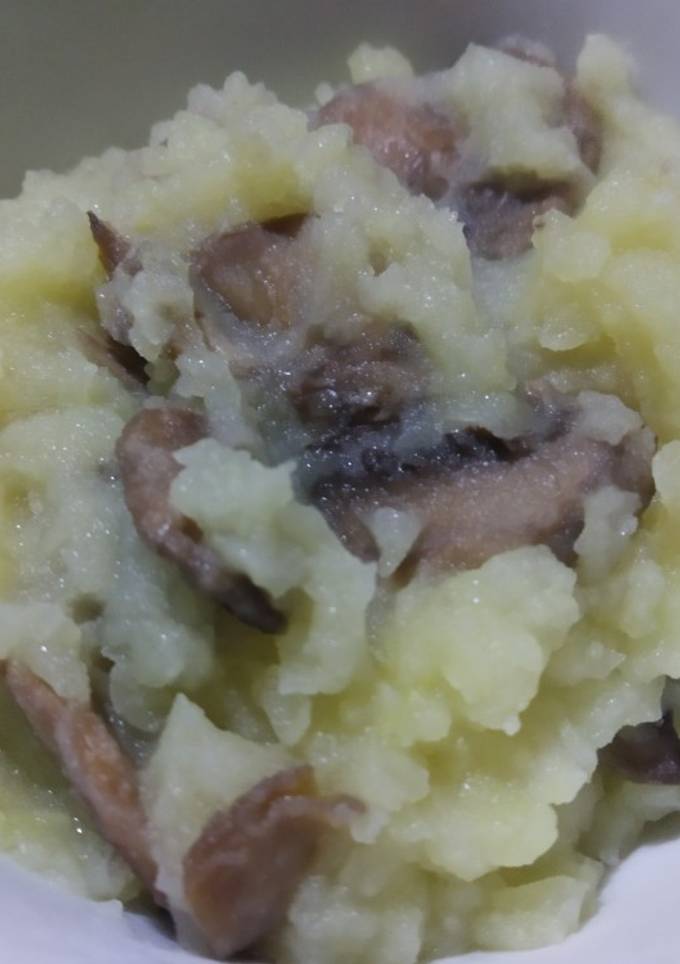 Картофельное пюре с грибами