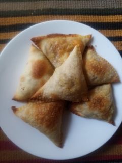 صورة لوصفة سمبوسة بدون جلاش سودانيه😋